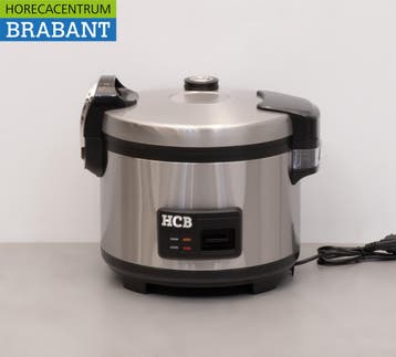 RVS HCB Rijstkoker Rijstwarmer 10 liter 230V Horeca, Ophalen of Verzenden, Nieuw zonder verpakking