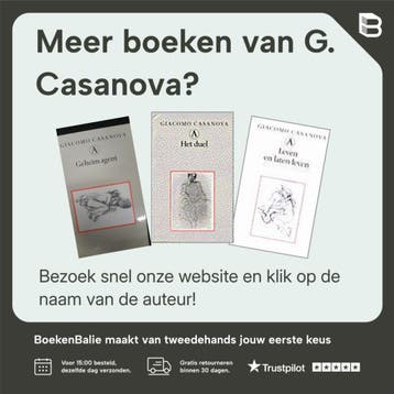 De school van het leven / Gouden reeks - G. Casanova, Boeken, Verzenden, Gelezen, G. Casanova