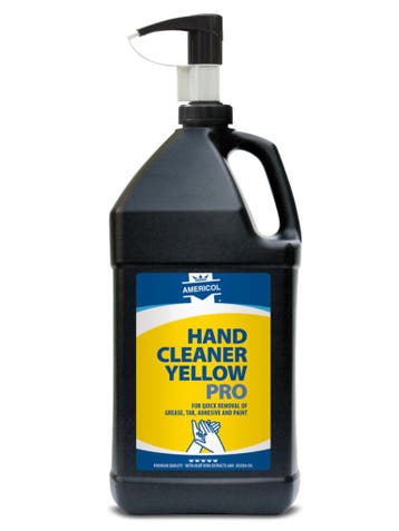 Handcleaner / garagezeep met korrel geel pro 3,8ltr + pomp, Verzenden, Nieuw