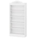 Nieuwe Witte Boekenkast - Stellingkast in Klassieke Stijl, Verzenden, Nieuw