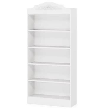 Nieuwe Witte Boekenkast - Stellingkast in Klassieke Stijl, Verzenden, Nieuw
