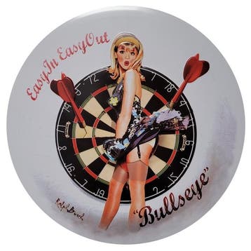 Rond reclamebord bullseye, Ophalen of Verzenden, Nieuw