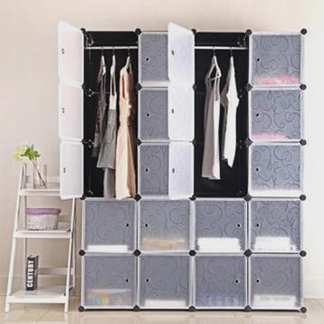 Modulaire Garderobekast met 20 Kubussen, Schoenenkast & Kled, Verzenden, Nieuw