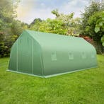 Foliekas in tentvorm met 8 ramen 600x300x205 - groen, Tuin en Terras, Kweekspullen, Verzenden, Nieuw