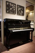 Perzina GP122 Classic PE Silent Messing piano, Muziek en Instrumenten, Piano's, Nieuw, Piano