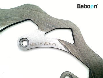 Remschijf Achter KTM 450 EXC-F 2005-2007, Verzenden, Gebruikt