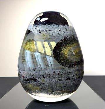 Maxence Parot - Vaas - Vaas uniek massief 5,8 kg - Glas