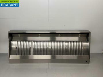 RVS Afzuigkap Dampkap Motor 2500 kuub Schuin model, Ophalen of Verzenden, Nieuw in verpakking