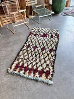 Moroccan Azilal Rug Vintage Handmade Wool Berber Colorful, Nieuw