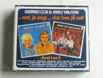 Gerard Cox & Frans Halsema - Wat je zegt...dat ben je zelf (, Ophalen of Verzenden, Zo goed als nieuw