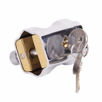 GAD Kettingslot - 10 mm - 2 pinnen - messing - inclusief..., Ophalen of Verzenden, Nieuw