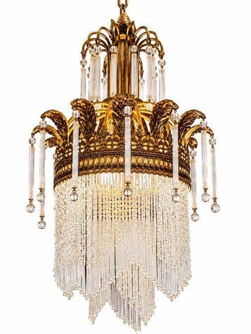 La rezzonica - Plafondlamp - Verguld messing