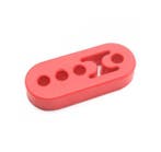 SK-Import Uitlaat Hanger Rood Rubber, Ophalen of Verzenden, Nieuw