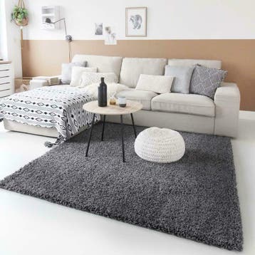 Hoogpolig Shaggy Vloerkleed MEGADEAL 40%! Gratis Verzending*, Verzenden, Blauw, 200 cm of meer, Rechthoekig