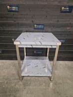 Werktafel | bodemschap | RVS | 70x70 cm, Nieuw in verpakking, RVS Meubilair