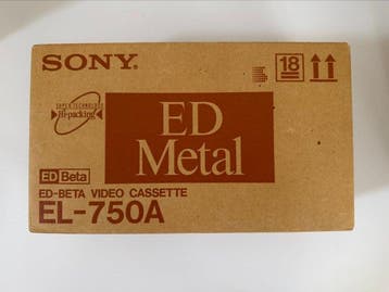 Sony EL-750A Apparatuur voor videobewerking