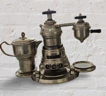Koffiezetapparaat - Messing - Zeldzame vintage Velox