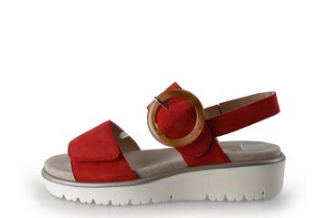 Ara Sandalen in maat 37 Rood, Kleding | Dames, Schoenen, Verzenden, Sandalen of Muiltjes, Zo goed als nieuw, Ara