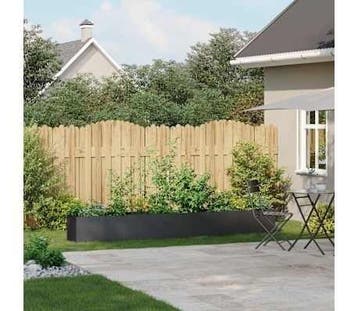 Stalen plantenbak XL 280cm | Laatste Stuk!, 100 cm of meer, Balkon, Ophalen of Verzenden, Zo goed als nieuw