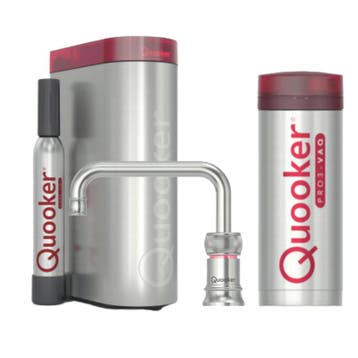 QUOOKER PRO3 CLASSIC NORDIC SQUARE RVS + CUBE -2036, Ophalen of Verzenden, Nieuw