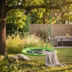Schommel Groen 90cm | 150kg | Gratis Verzending, Tuin en Terras, Bielzen en Borders, Kunststof, 100 tot 200 cm, Nieuw, Ophalen of Verzenden
