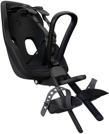 Thule Yepp Nexxt 2 mini - fietsstoeltje - voorzitje - Black, Fietsen en Brommers, Fietsaccessoires | Fietsstoeltjes, Verzenden
