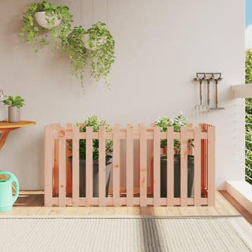 vidaXL Plantenbak verhoogd hekontwerp 150x50x70 cm massief, Verzenden, Nieuw, 60 tot 100 cm, 60 cm of meer