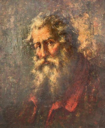 Nazzareno Sidoli (1879–1969) - Ritratto Maschile alla