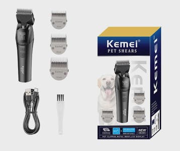 Kemei 1857 Professionele Honden Trimtrimmer - Oplaadbaar, St, Verzenden, Nieuw