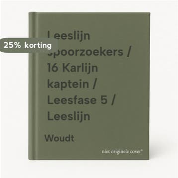 Leeslijn spoorzoekers / 16 Karlijn kaptein / Leesfase 5 /, Boeken, Schoolboeken, Verzenden, Gelezen, Woudt