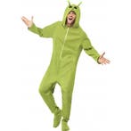 Groene alien onesie - Space kleding, Kleding | Heren, Carnavalskleding en Feestkleding, Verzenden, Nieuw