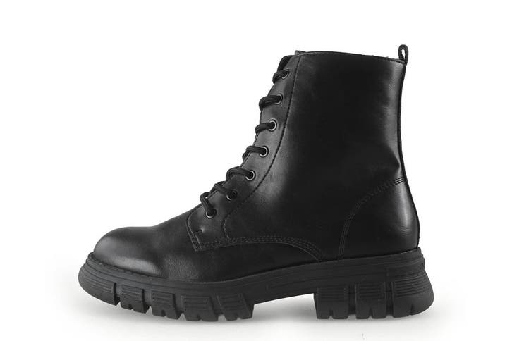 Tom Tailor Veterboots in maat 39 Zwart, Kleding | Dames, Schoenen, Zwart, Zo goed als nieuw, Overige typen, Verzenden