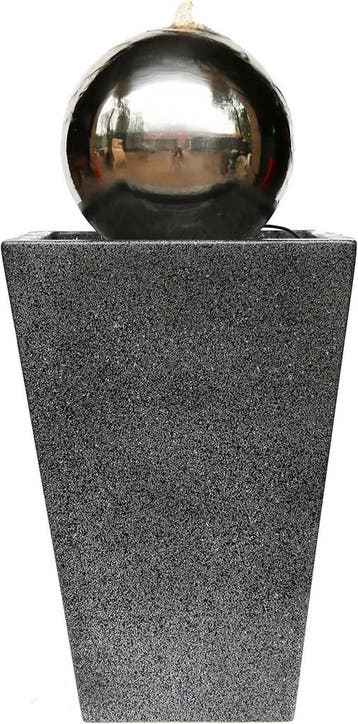 Dehner Tuinfontein Kioto met ledverlichting, ca. 83×34×34., Verzenden, Nieuw