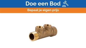 Bieden: Vetus Brass Marine Manifold Distributor with 1x G1, Watersport en Boten, Ophalen of Verzenden, Nieuw, Kombuis en Sanitair