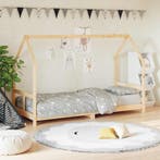 vidaXL Kinderbedframe 80x200 cm massief grenenhout, Kinderen en Baby's, Kinderkamer | Bedden, Verzenden, Nieuw