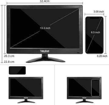 AlarmsysteemExpert.nl TFT 13 Full HD monitor, Ophalen of Verzenden, Nieuw