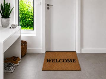 Kokosmat Welcome - Deurmat 50 x 80 cm, Tuin en Terras, Verzenden, Nieuw
