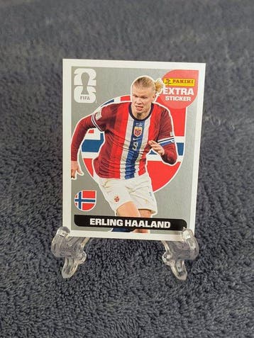 2026 Panini World Cup Stickers Erling Haaland Extra sticker, Nieuw