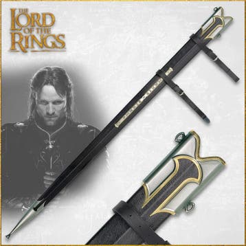 Lord of the Rings Replica 1/1 Anduril Scabbard 113 cm, Verzamelen, Ophalen of Verzenden, Nieuw