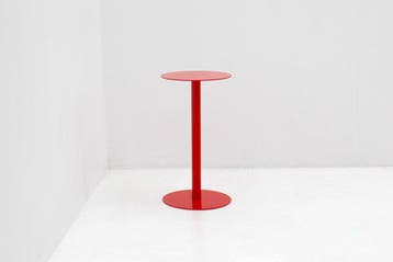 Bijzettafel - Rood, Ophalen of Verzenden, Gebruikt