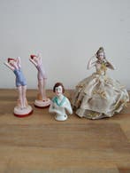 Beeldje - 4 porcelaines de Cabinet Art Déco - Allemagne, Antiek en Kunst