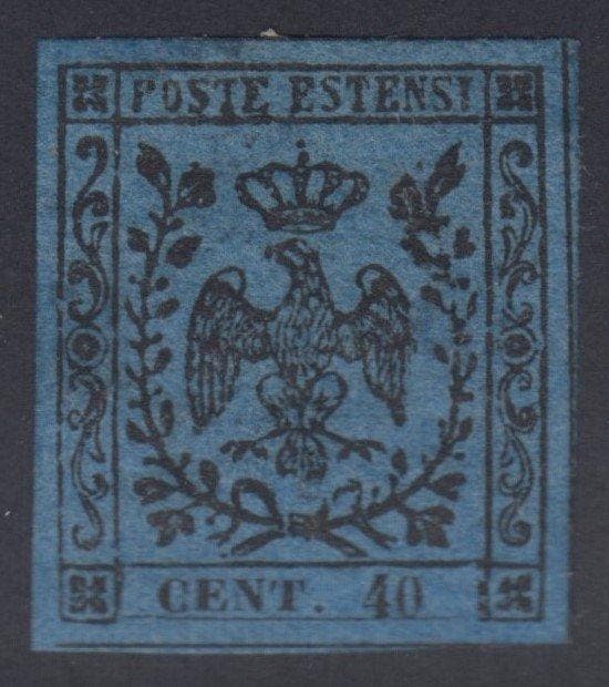 Italiaanse oude staten - Modena 1852 - 40 centesimi, Postzegels en Munten, Postzegels | Europa | Italië