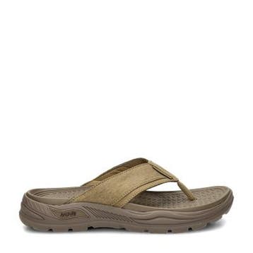 Skechers Arch Fit Motley SD slippers voor heren, Slippers, Bruin, Verzenden, Nieuw