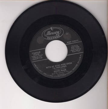 Patti Page – With My Eyes Wide Open Im Dreaming / My Mother, Ophalen of Verzenden, Nieuw in verpakking