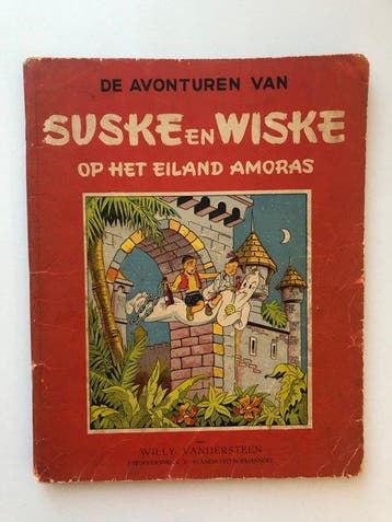 Suske en Wiske 1 - Op het eiland Amoras (vierde druk) - 1, Nieuw