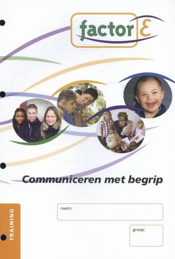 Communiceren met begrip / training werkboek / Factor-E, Boeken, Verzenden, Zo goed als nieuw, Boom Beroepsonderwijs