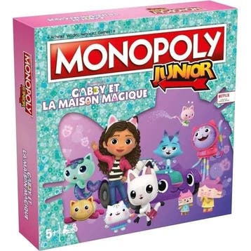 Bordspel - WINNENDE ZETTEN - Monopoly Junior Gabby en het..., Verzenden, Nieuw