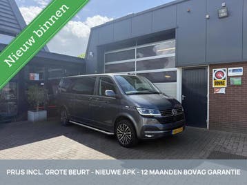 Zakelijke lease - Volkswagen Transporter 2.0 TDI L2H1 DC, Automaat, Gebruikt, Leder, Start-stop-systeem