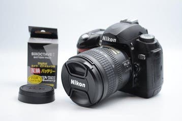 Nikon D70 + AF-S Nikkor DX 3.5-4.5/18-70mm G ED IF Digitale, Nieuw