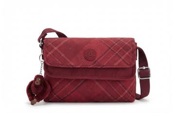 Kipling Handtas Rood, Verzenden, Zo goed als nieuw, Rood